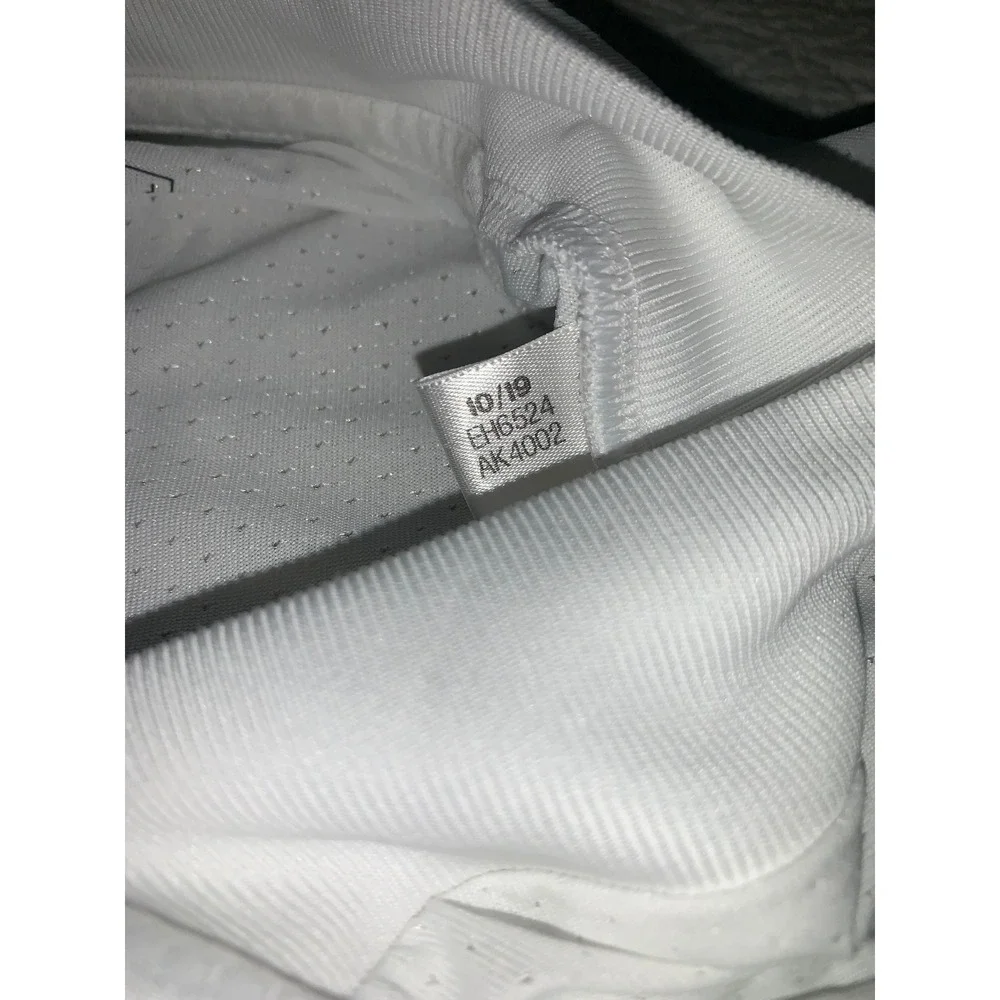 Adidas LA Galaxy 2020 2021 Primary Authentic Jersey Mens Small White Silver Sash